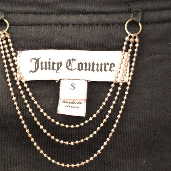 Juicy Couture black zip up jacket - Picture 6 of 9